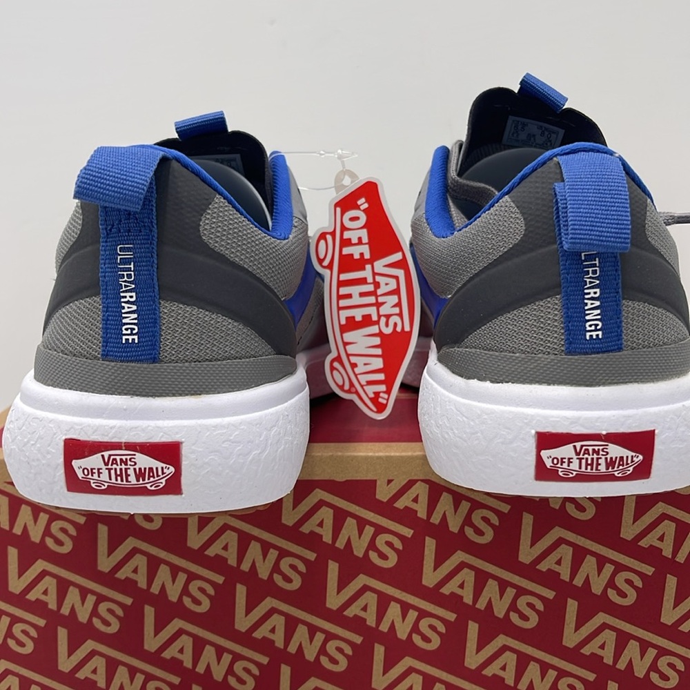 Vans Men’s Gray and Blue Sneakers Ultrarange Exo
Gray/True White VN0A4U1KBGJ - Picture 14 of 16